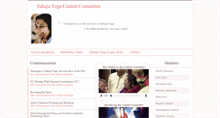Desktop Screenshot of centralcommittee.info
